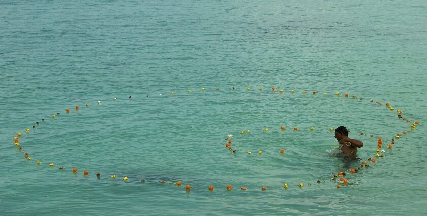 Indulge in traditional fishing during one of the vibrant festivals in Lakshadweep, India.