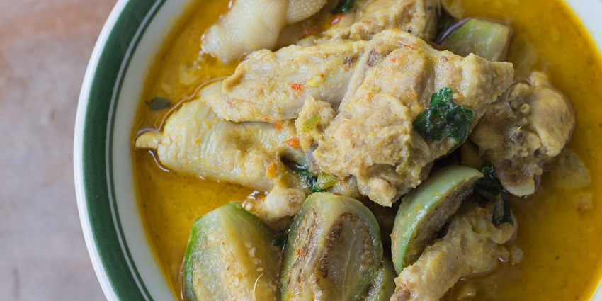 Tangy and spicy South Indian curry made with fresh fish.