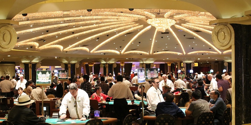 Inside at Four Winds Casino South Bend, one of the well known spots