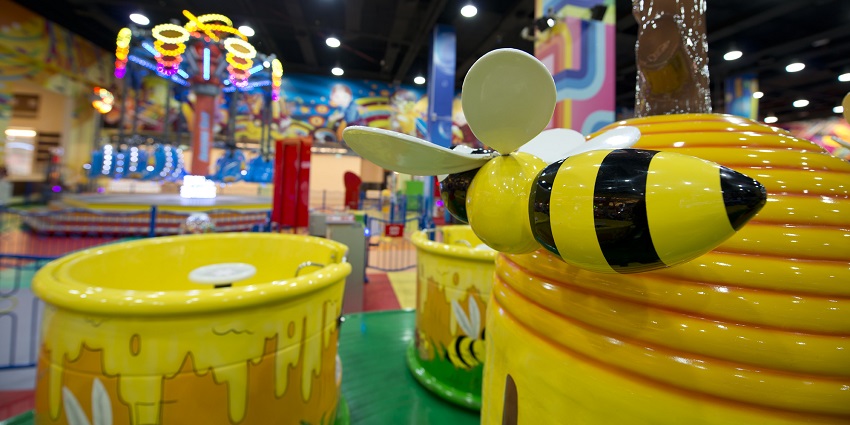 Explore exciting rides, arcade games, and engaging play areas at Fun City, Viviana Mall.