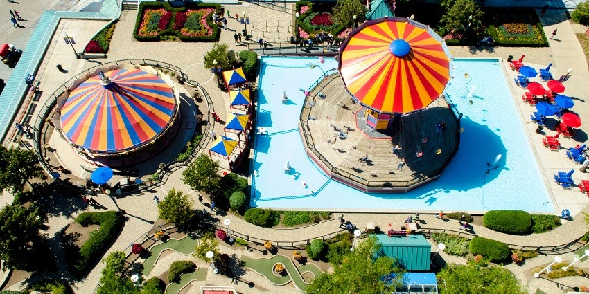 Fun N Food Village, an adventure park in Gurgaon offer thrilling rides and water slides.