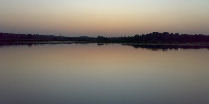View of the Beautiful Futala Lake, a must-visit place near Bor Wildlife Sanctuary.