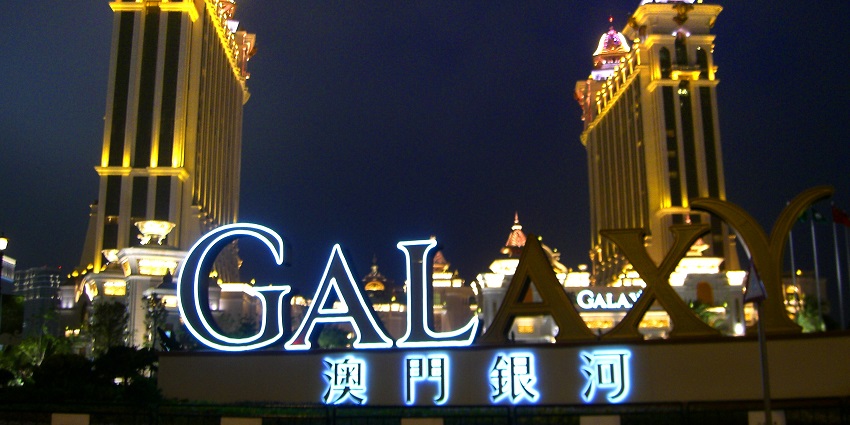 An image of Galaxy Macau, the best casino in Macau known for its dazzling exteriors.