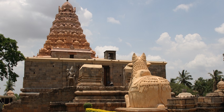 A glimpse of the Gangaikonda Cholapuram exuding old-world charm and spirituality.