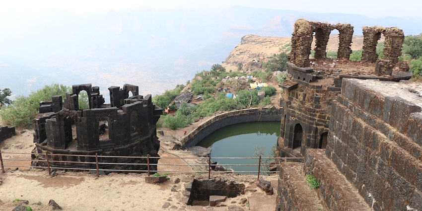 Gangasagar lake is a peaceful spot for picnics which can be seen from the Fort