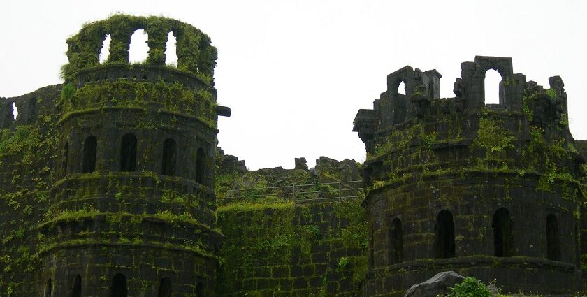 Ghosalgad Fort offers historical significance and scenic views in Maharashtra.