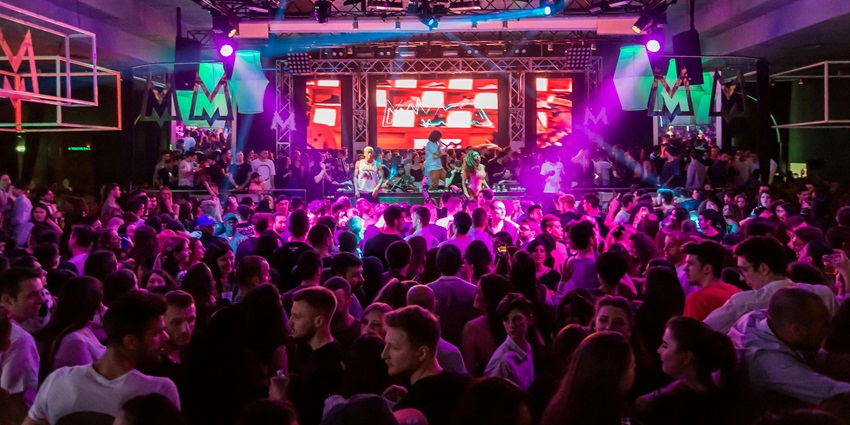 The Glow Discotheque in Kochi features a vibrant neon-lit dance floor