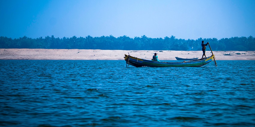 Godavari Riverfront glows with serene beauty, reflecting vibrant cultural heritage.