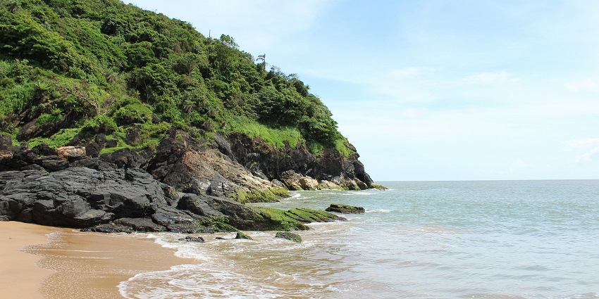 One of the places to visit in Karnataka in July is Gokarna that goes beyond the waves.
