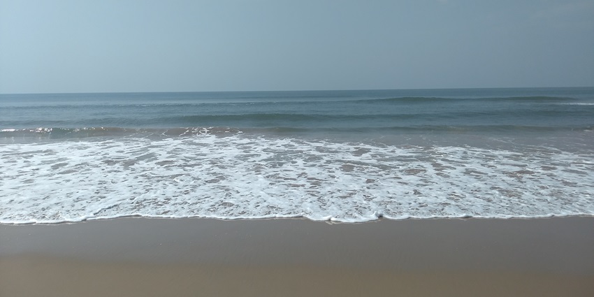Gokarna Beach is a popular destination for swimming and spiritual experiences.