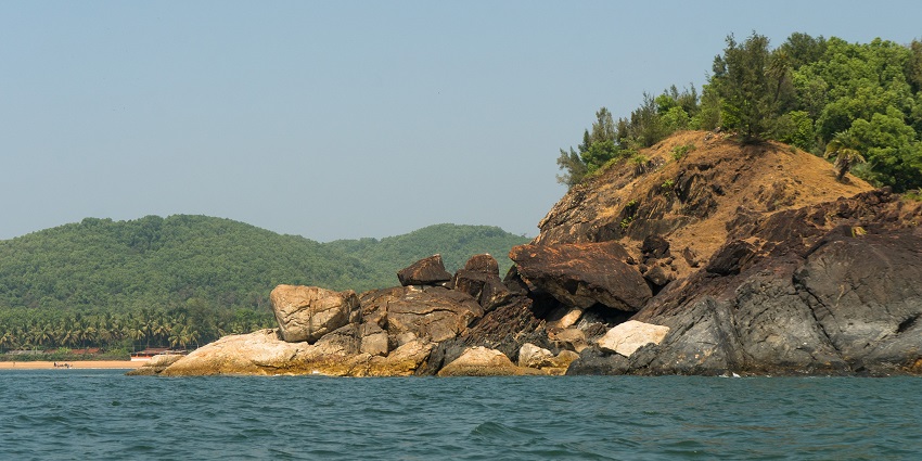 Scenic view of Gokarna beaches, a top tourist attraction in Uttara Kannada.