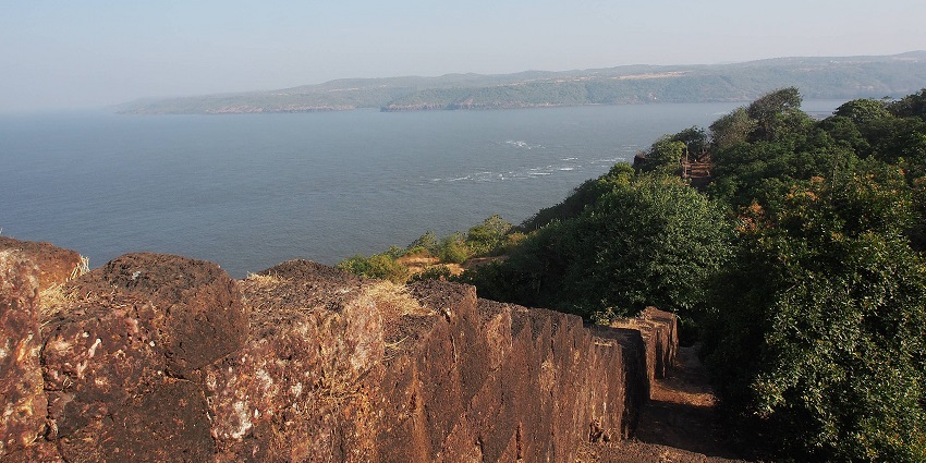 Guhagar Fort, one of the places to visit in Guhagar, is a historical site with scenic views.