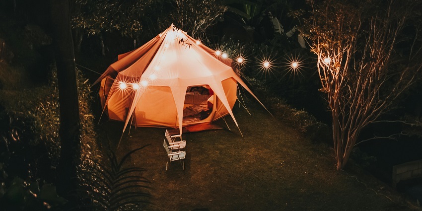 Nature camp providing eco-friendly accommodations and adventures