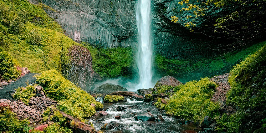 A picture of Ayyankolly Falls, which is also one of the best Gudalur tourist places list