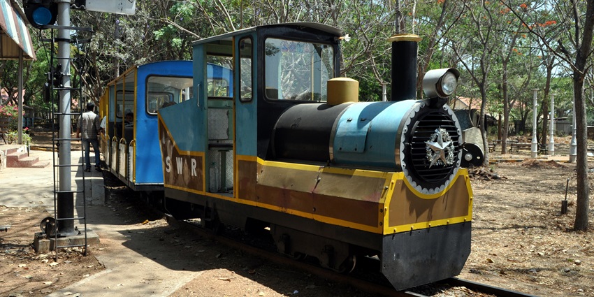 Discover the rich heritage of Indian railways at the fascinating Railway Museum in Mysore.