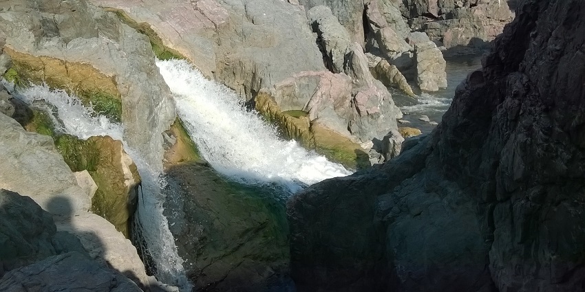 Places to visit in Horanadu feature waterfalls surrounded by lush greenery and tranquility