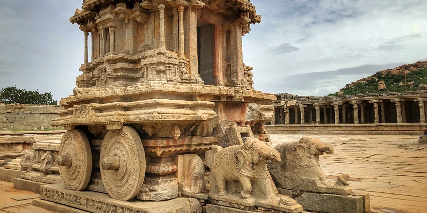 The austere, grandiose site of Hampi was the last capital of the last great Hindu Kingdom of Vijayanagar