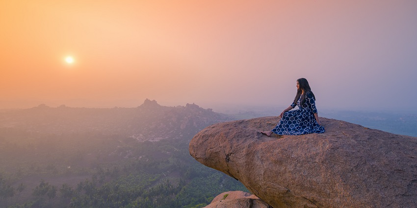 Matanga Hill with a spectacular sight, one of the best places to visit near Bangalore.