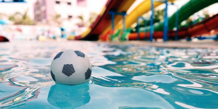 A glimpse of the beautiful Happy World Water Park, one of the famous Puri water parks.