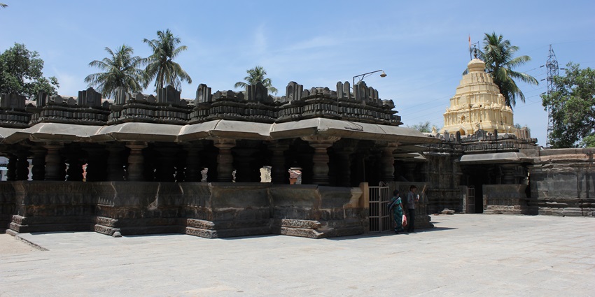 Scenic image of the ancient temple, one of the best places to visit in davangere