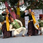 Dance celebrations amidst Harvest festival of Sikkim.