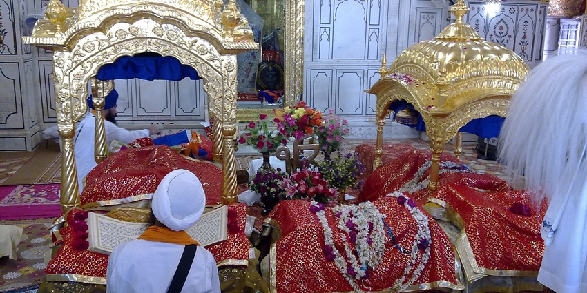 Hazur Sahib is a Sacred Sikh shrine known for its historical significance.