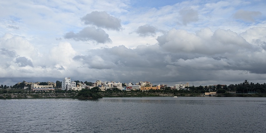 Hebbal Lake, a peaceful place to visit in Bangalore for couples.