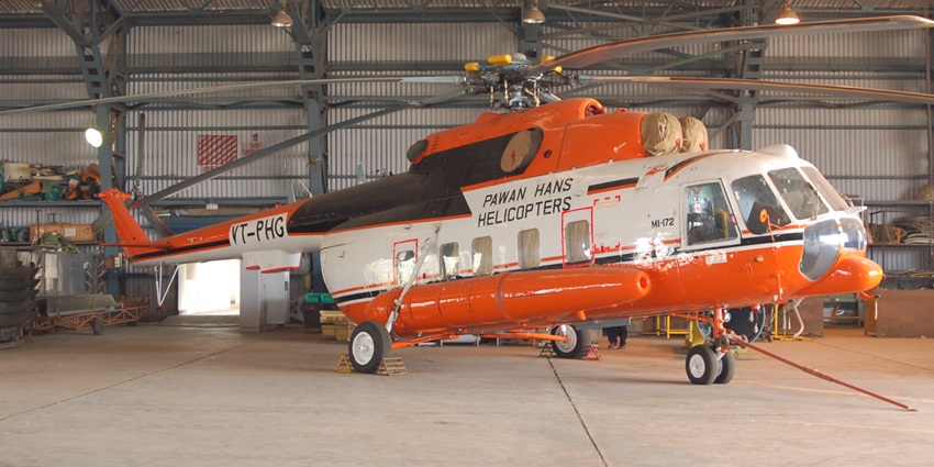 Enjoy Helicopter ride at Pawan Hans - one of the things to do in Mumbai for couples.