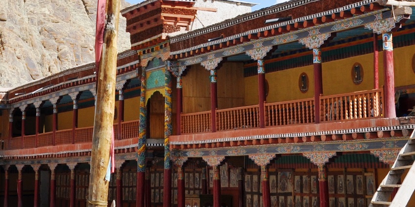 This Himalayan Buddhist Gompa is one of the popular Leh monasteries that you must visit.