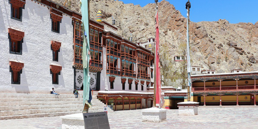 Hemis Monastery is one of the famous monasteries in Ladakh where you can pay your respects