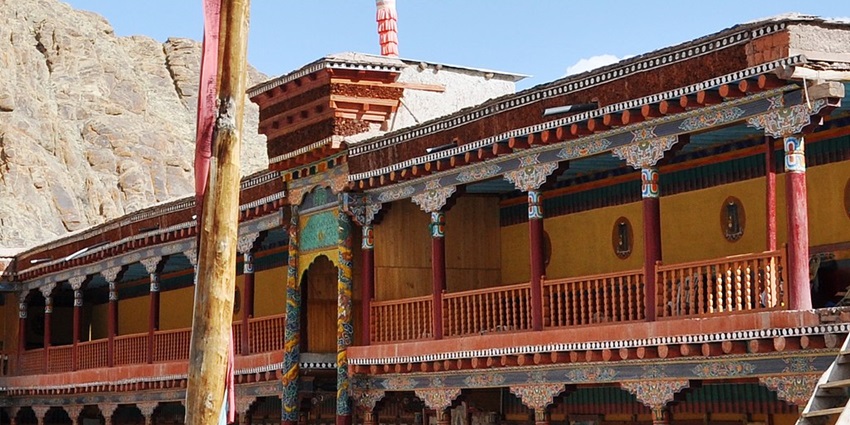 Hemis Monastery, a significant and the largest monastery of Ladakh attracts many pilgrims