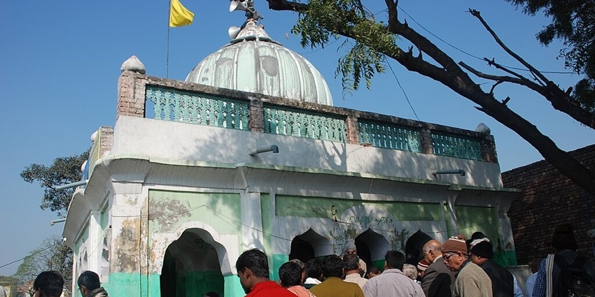 The samadhi sthal of Hemu near Panipat Museum