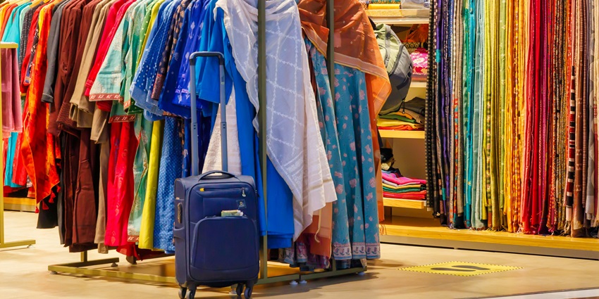 Image of a boutique - The high-end saree shopping place in Mumbai.