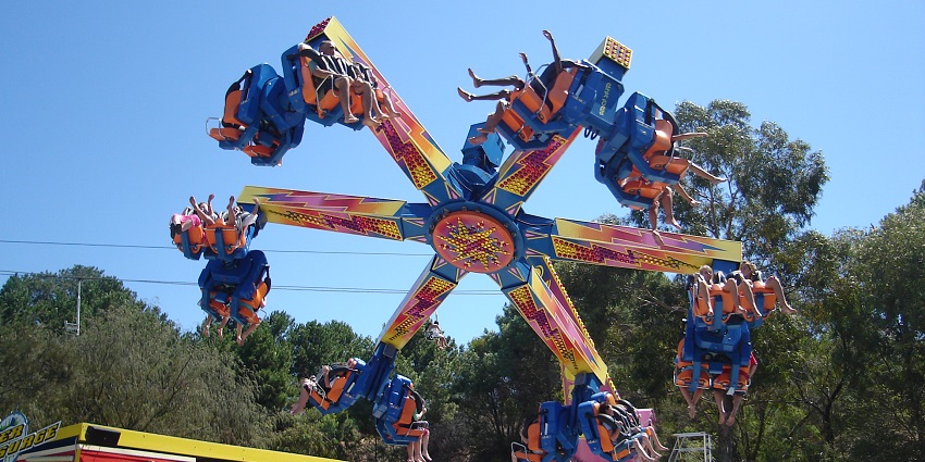 Highland Park Adventure Park features thrilling rides and stunning landscapes