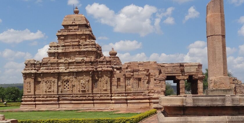 A view of a hill temple in Coimbatore with its enchanting carvings and historic scriptures