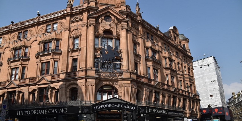 A front view of the famous Hippodrome Casino, one of the best casinos in Chester UK.