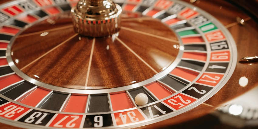 A roulette machine for gambling at a casino in Alexandria, Egypt.