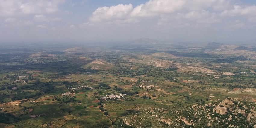 Horsley hills is one of the popular places to visit near Bangalore in monsoon