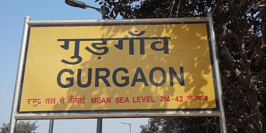 Catch a train at Gurgaon Railway Station to head to the Badshahpur Fort in Haryana.
