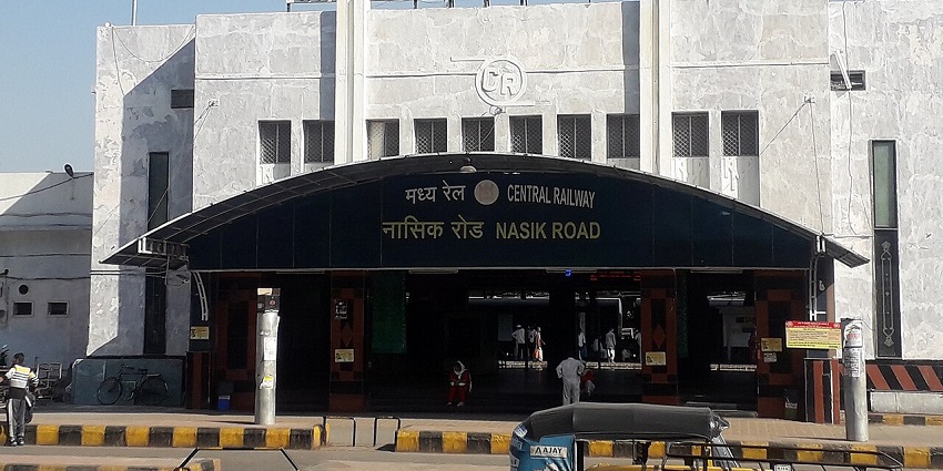 Image of Nashik railway Station - fort is accessible via roads, trains, and flights
