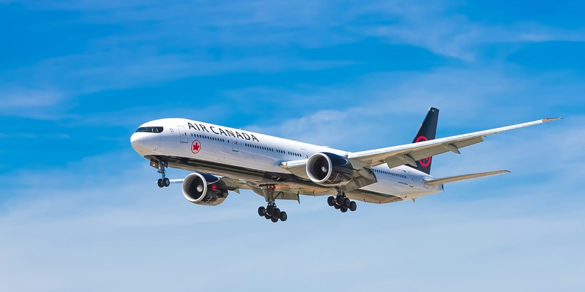A view of an aeroplane, one of the most convenient and easiest ways to reach Indonesia.