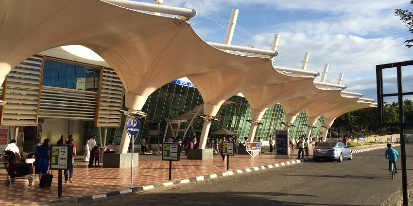 An image of Coimbatore International, the nearest airport to Catherine Waterfalls.