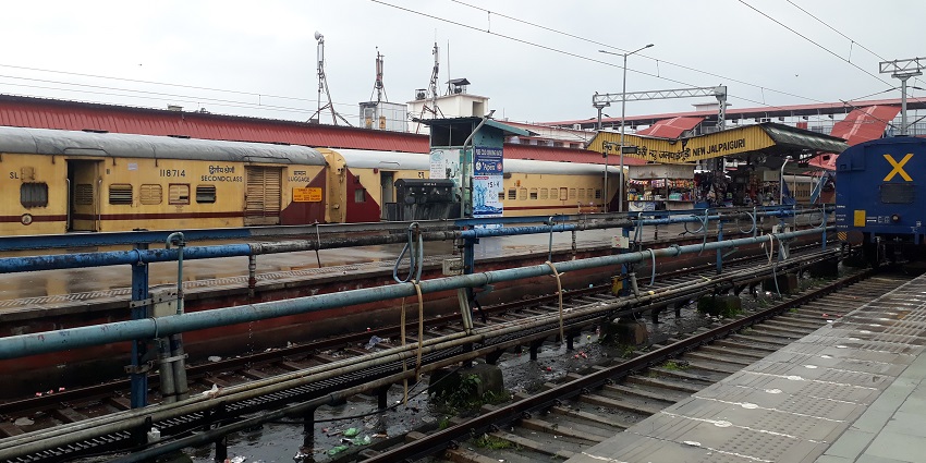 New Jalpaiguri Station is one of the main connecting links to reach Sikkim.