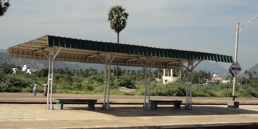 Salem Railway Junction is an important hub to travel to Yercaud.