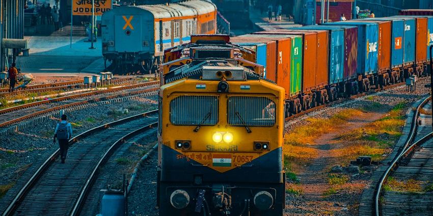 An image of Pandharpur Railway Station - the nearest railway station to Pandharpur Temple.