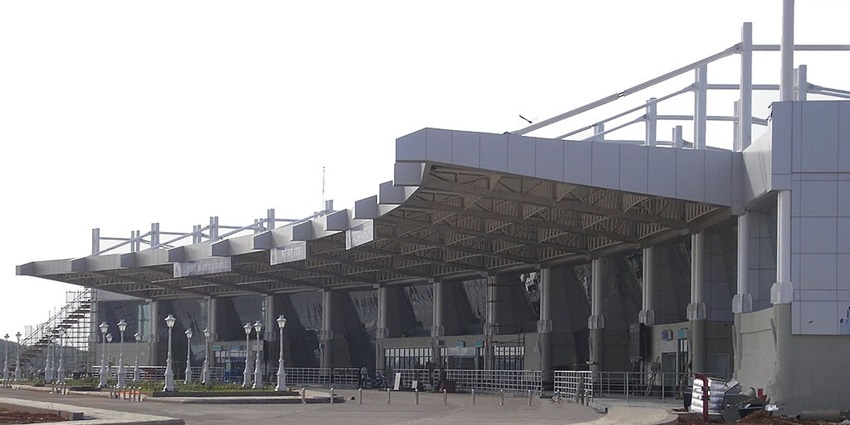 Madurai Airport's New Integrated Terminal Building Front View