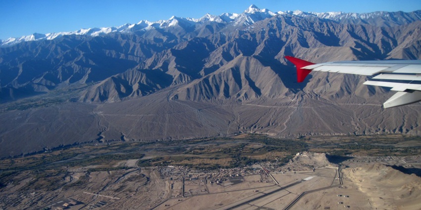 Kushok Bakula Rimpochee Airport to reach the final destination.