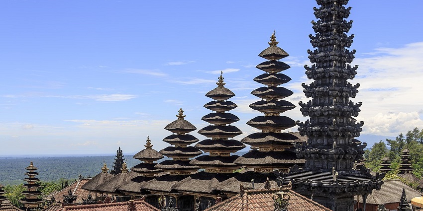 A picture of Besakih Temple, Bali offering scenic views