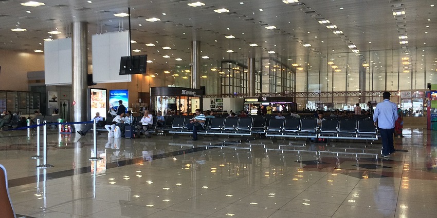 Pune International Airport as the main link through air.