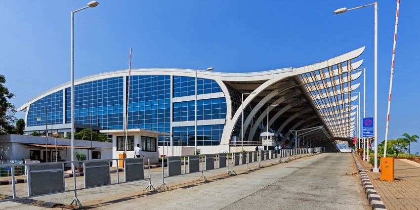 An image of the Dabolim Airport Goa, located on the prime location of Baga-Arpora road.